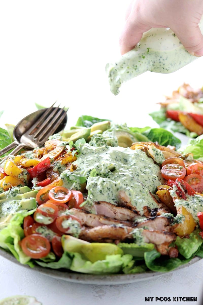 Cilantro Lime Vinaigrette Low Carb Keto Gluten Free