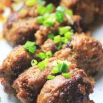 My PCOS Kitchen - Paleo Sweet & Sour Meatballs - These delicious Asian meatballs are coated with a gluten-free sticky sauce!