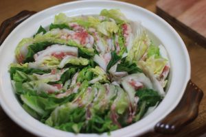 My PCOS Kitchen - Napa Cabbage & Pork Belly Japanese Hot Pot - This delicious authentic Japanese hot pot is the perfect keto and paleo Asian dish!