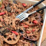 My PCOS Kitchen - Paleo Mississippi Roast with Lotus Root & Veggies. The perfect low carb and healthy beef roast with healthy ingredients! Dairy-free, sugar-free, gluten-free.