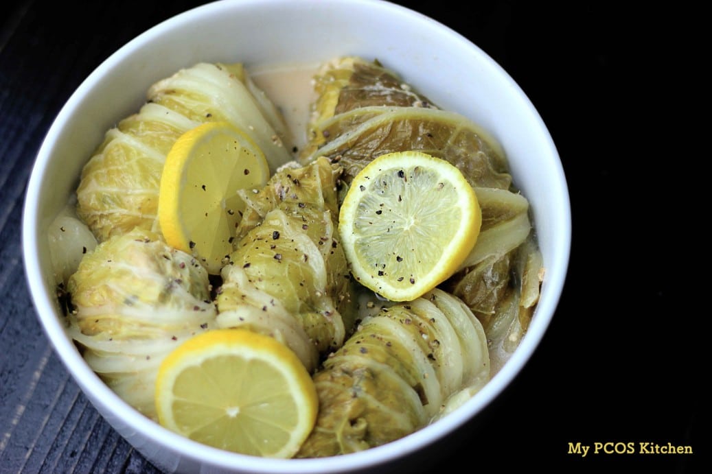 Keto Paleo Napa Cabbage Rolls My PCOS Kitchen