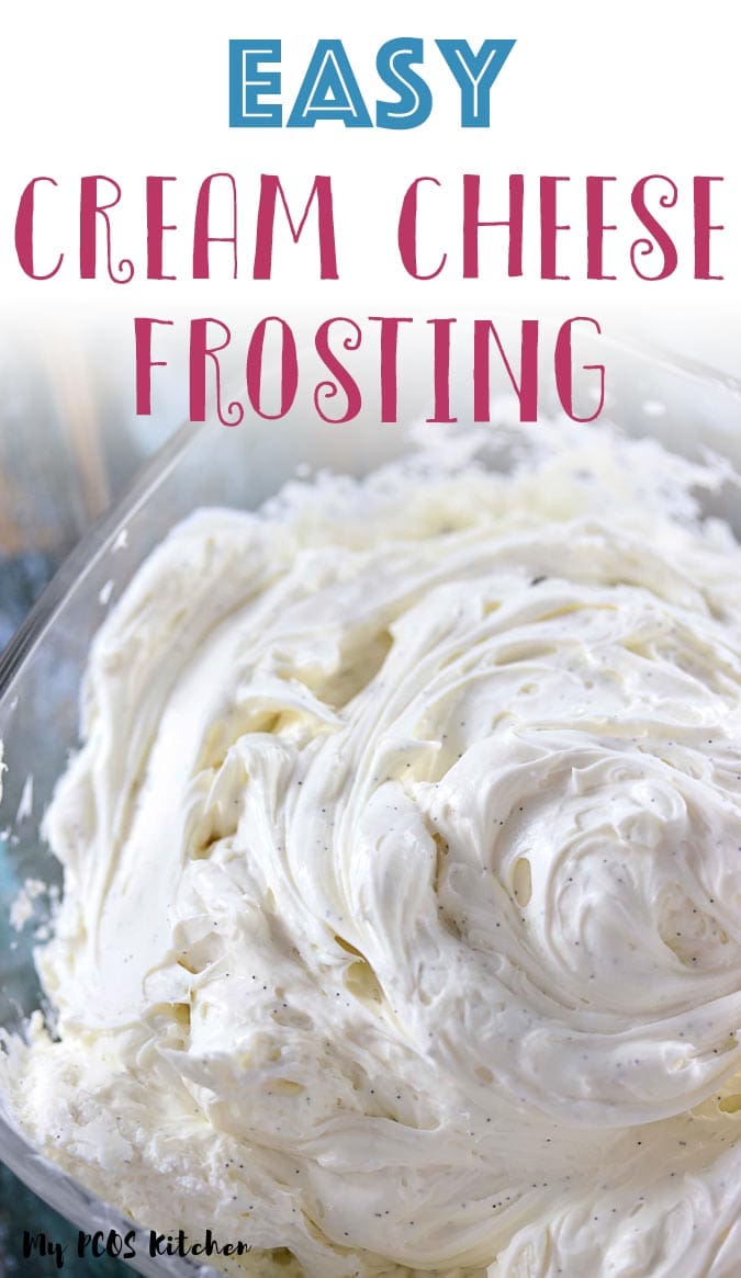 Sugar Free Cream Cheese Frosting | Low Carb & Keto