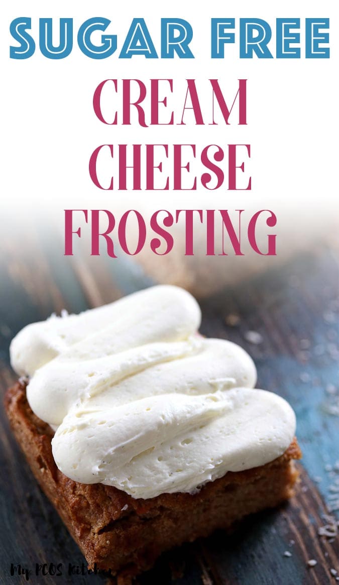 Sugar Free Cream Cheese Frosting Low Carb & Keto