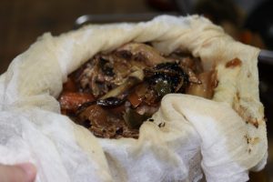 My PCOS Kitchen - Keto Paleo Bone Broth - A simple flavourful bone broth made in a Dutch Oven.