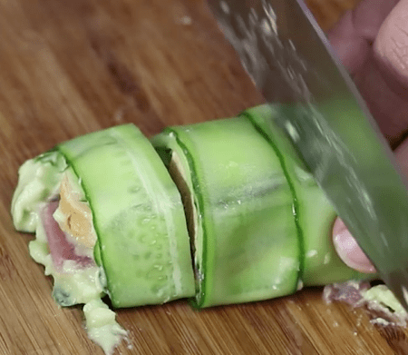 My PCOS Kitchen - Keto Paleo Sushi - Never eat sushi made with rice again when you have delicious cucumber wrapped sushi!