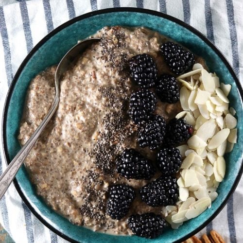 Maple Low Carb Oatmeal My PCOS Kitchen