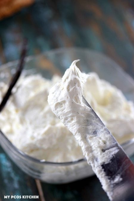 Sugar Free Cream Cheese Frosting | Low Carb & Keto