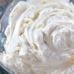 Sugar Free Cream Cheese Frosting - My PCOS Kitchen - cream cheese frosting without butter filled with vanilla beans.