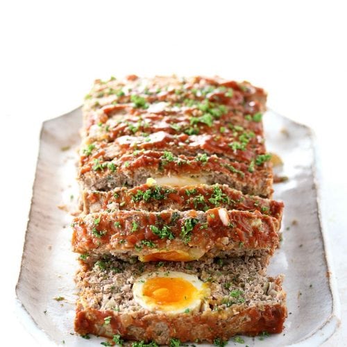 Keto Meatloaf with Eggs Low Carb Gluten Free My PCOS Kitchen