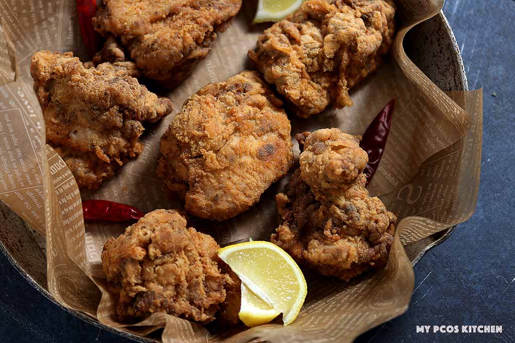 The BEST Crispy Keto Fried Chicken Recipe My PCOS Kitchen