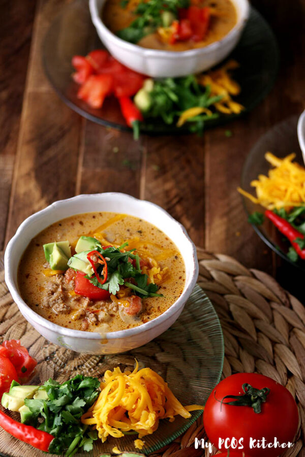 Keto Taco Soup Recipe Stove Top, Crock Pot, or Instant Pot
