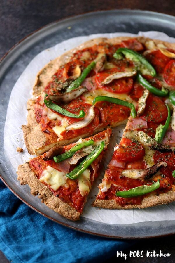 The BEST Keto Low Carb Pizza Crust Recipe Thin or Thick Crust Recipe