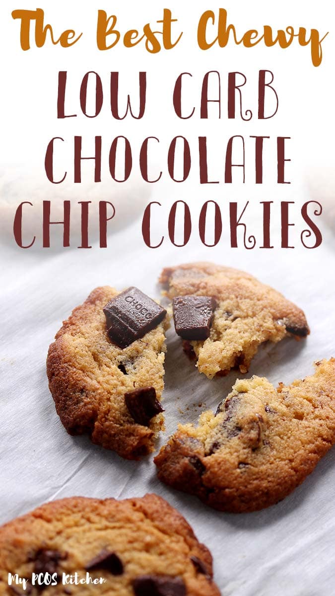The Best CHEWY Keto Chocolate Chip Cookies (or Crispy!)