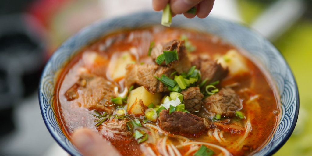 Beef and vegetable soup