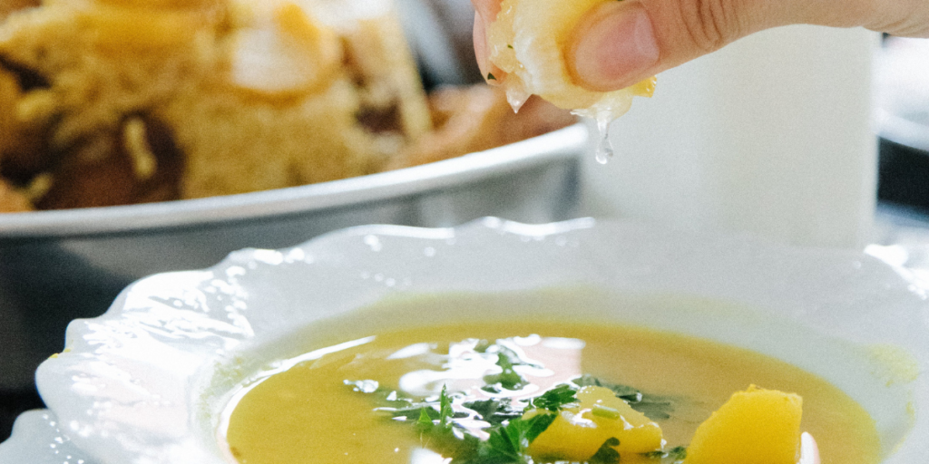 Lemon chicken soup recipe
